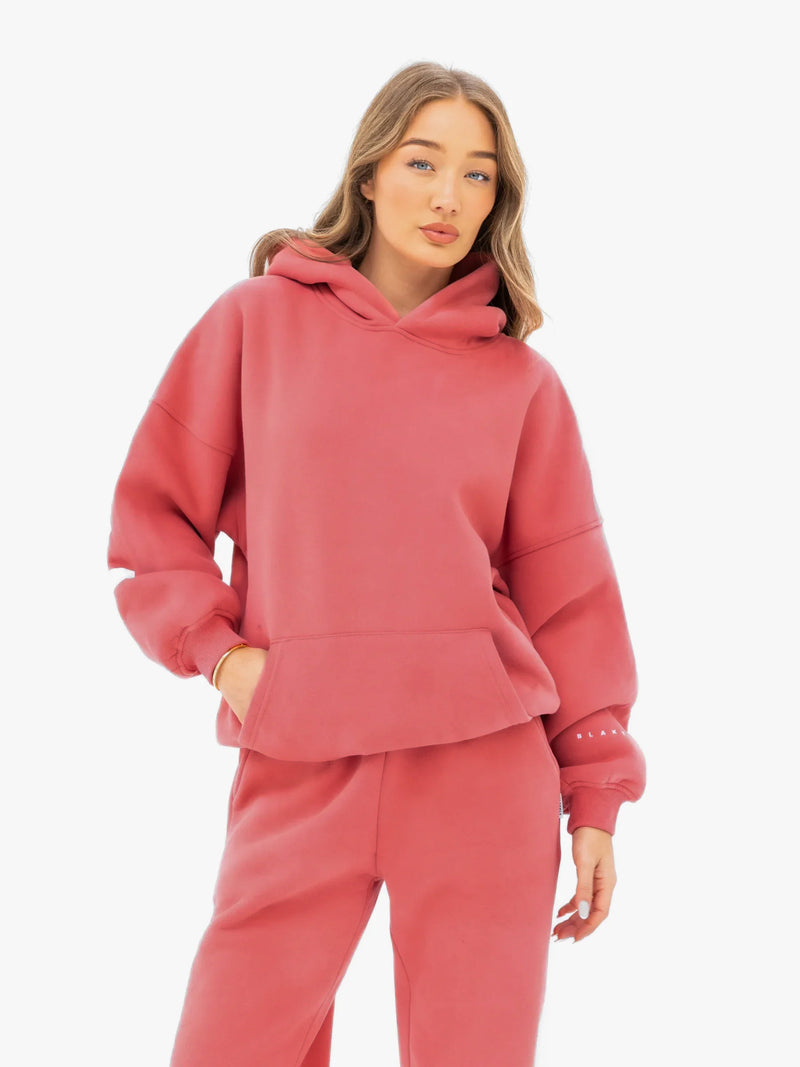 Isabel Cuffed Sweatpants - Sunrise Coral