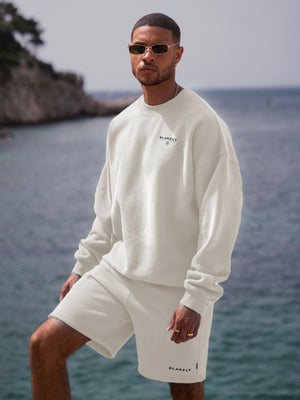 Riviera Initial Jumper - Ivory