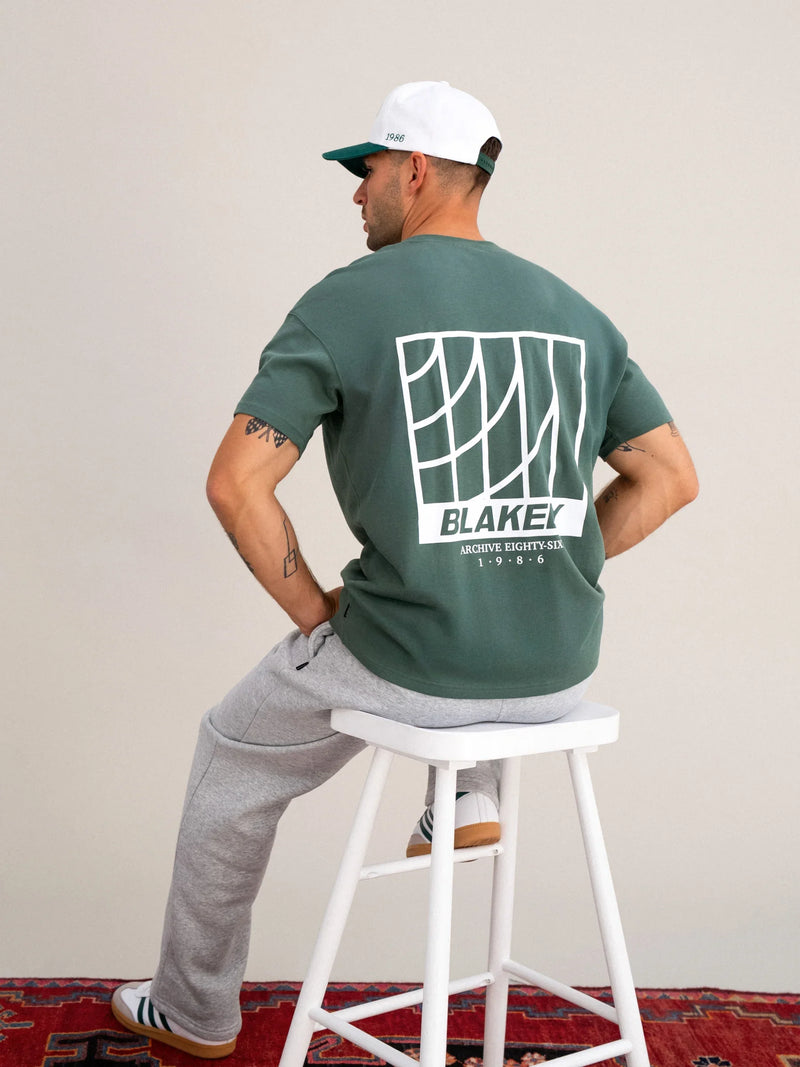 Odell Relaxed T-Shirt - Vintage Green