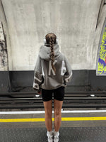 Isabel Oversized Hoodie - Safari Green