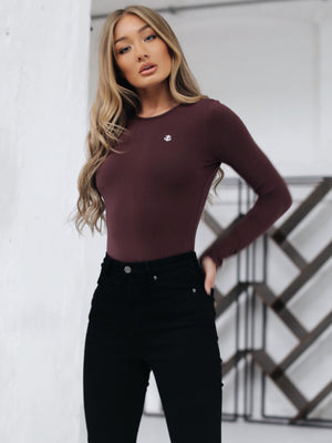 Elsa Bodysuit - Burgundy