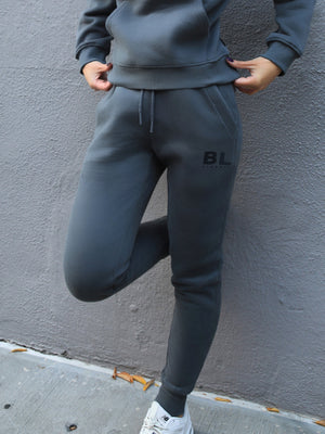 BLK Blackout Womens Sweatpants - Charcoal