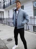 Niagara Reversible Coat - Navy/Blue
