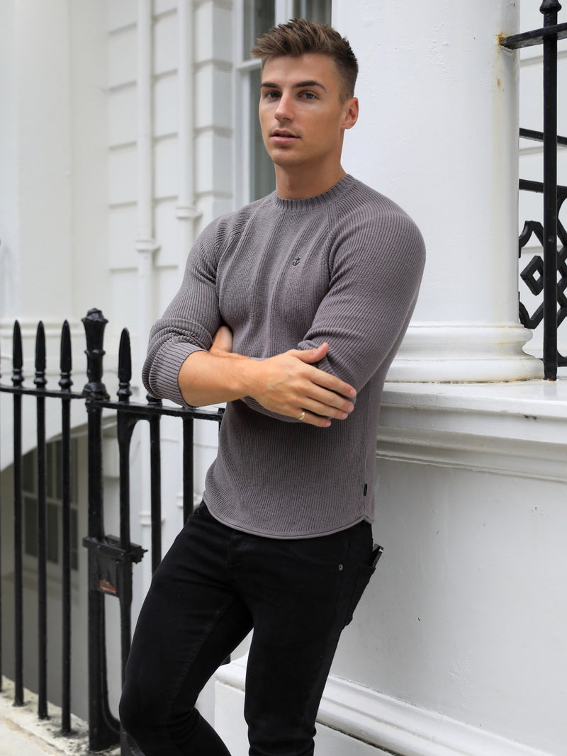 Oxley Knit Jumper - Dusty Lilac