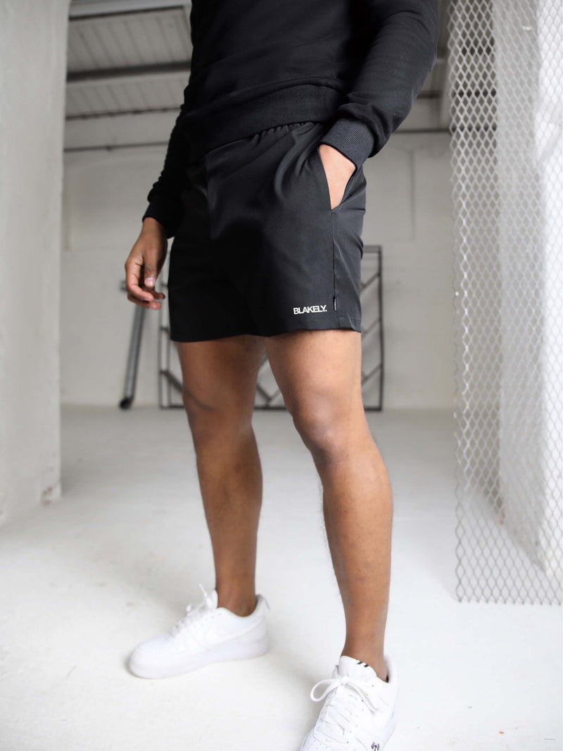 Leap Gym Shorts - Black