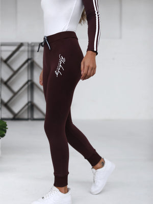 Mela Sweatpants - Burgundy