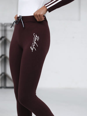 Mela Sweatpants - Burgundy