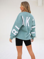 Isabel Oversized Jumper - Teal
