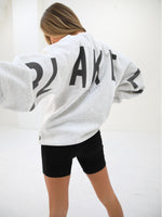Isabel Oversized Jumper - Marl White