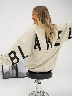 Isabel Oversized Jumper - Chalk