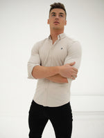Byron Brushed Soft Shirt - Sand