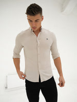 Byron Brushed Soft Shirt - Sand
