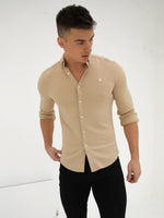 Byron Brushed Soft Shirt - Tan