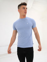Rowan Brushed Soft T-Shirt - Sky Blue