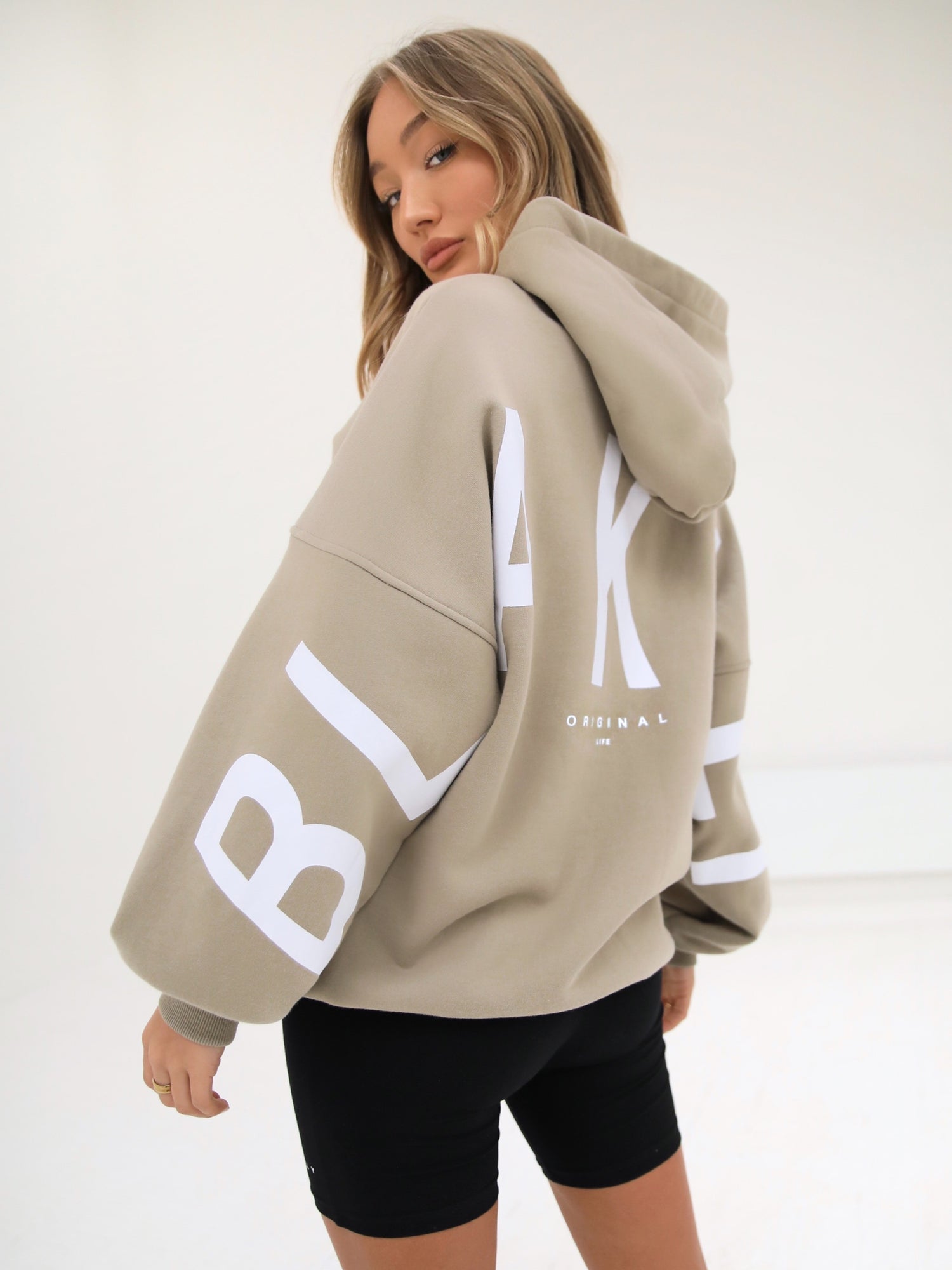 Isabel Oversized Hoodie Beige