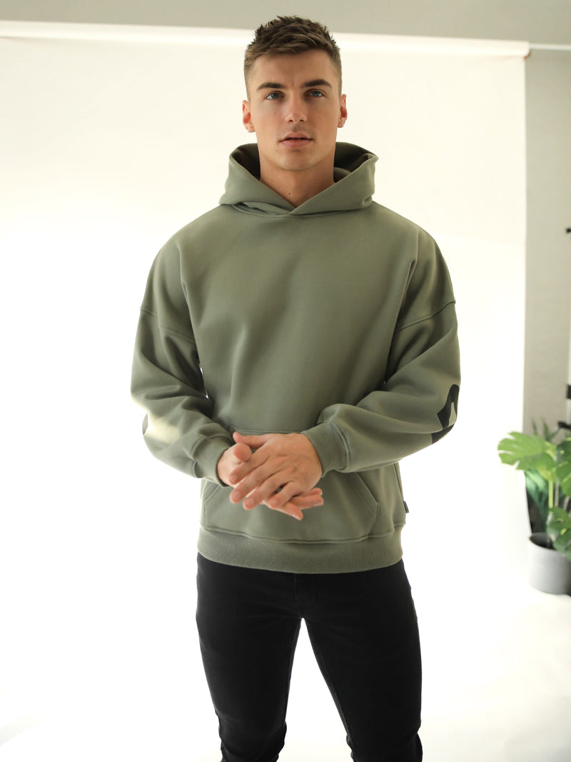 Idris Oversized Hoodie - Green