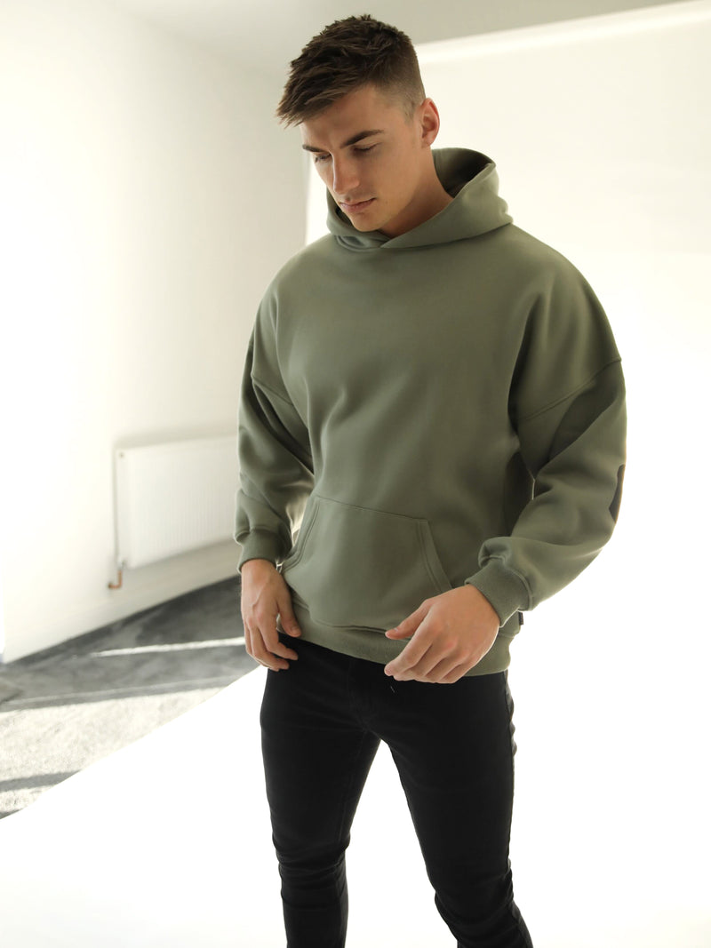 Idris Oversized Hoodie - Green