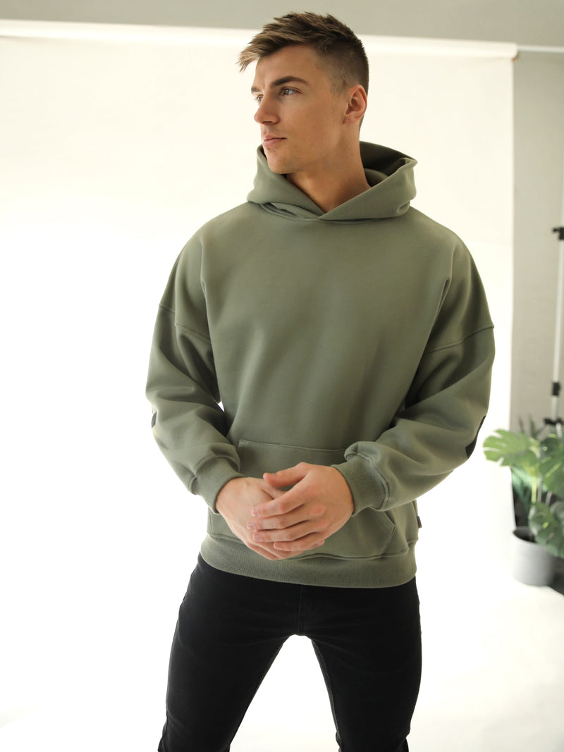 Idris Oversized Hoodie - Green