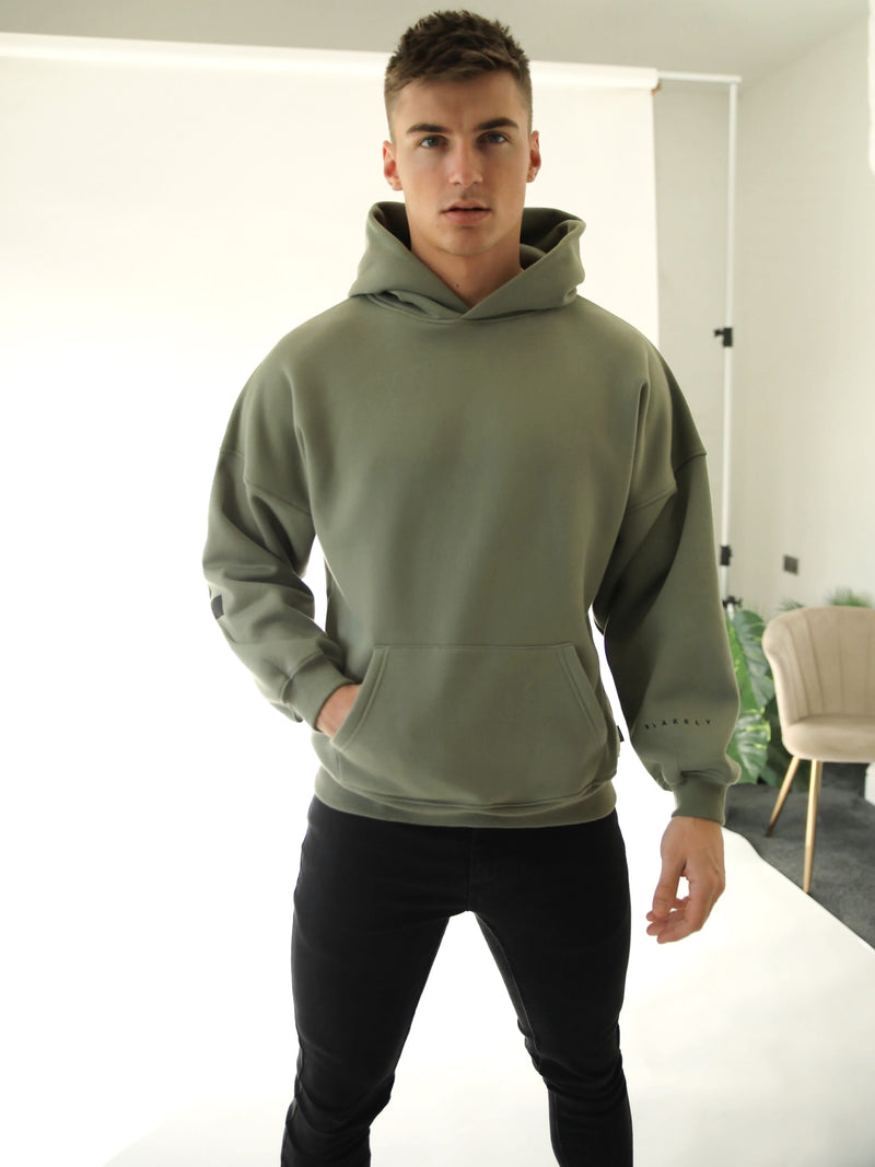 Idris Oversized Hoodie - Green