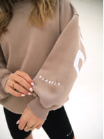Isabel Oversized Hoodie - Taupe Brown