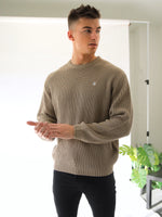 Stanton Knit Jumper - Dark Oat
