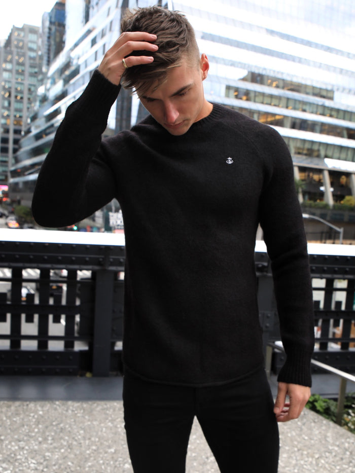 Yardley Knit Jumper - Black