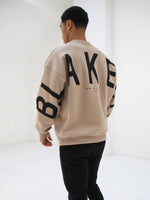 Idris Oversized Jumper - Tan