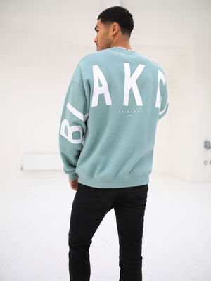 Idris Oversized Jumper - Teal