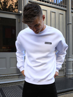 Academy Oversized Jumper - White