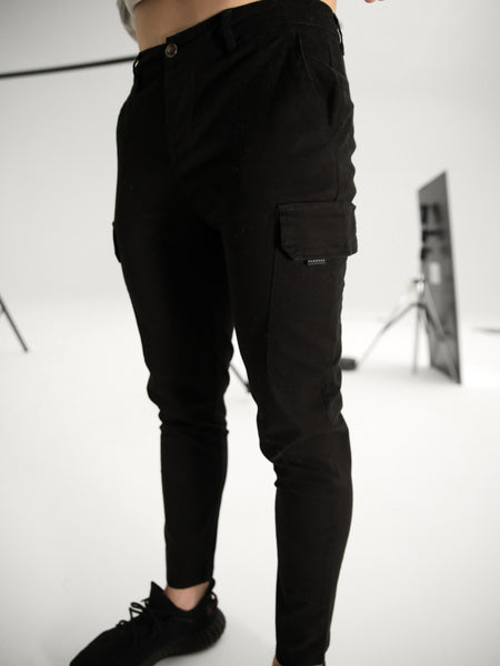Première Zip Slim Cargo Pant - Black – Pièces De Mode