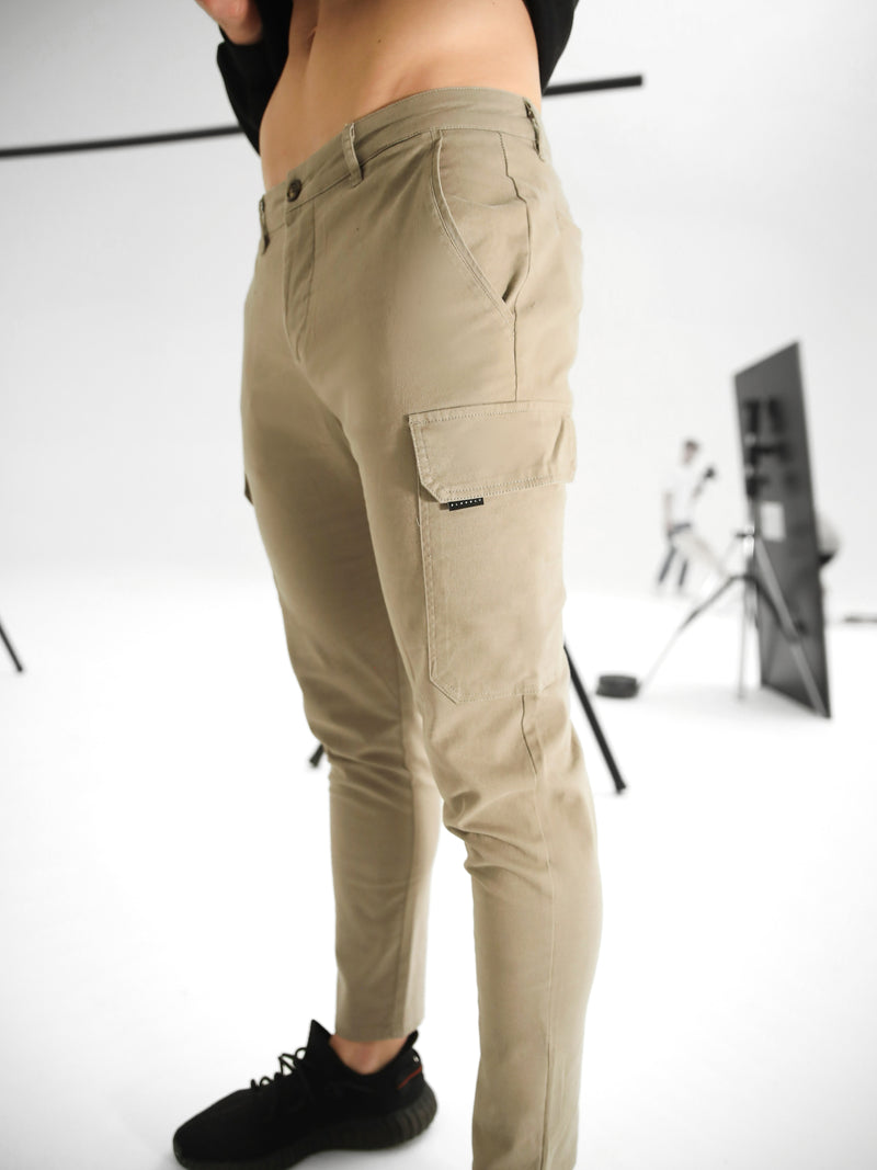 Cargo Trousers - Tan