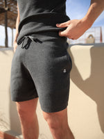 Riad Knitted Shorts - Charcoal