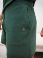 Riad Knitted Shorts - Green