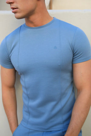 Amezri Seamline T-Shirt - Blue