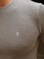 Agadir Textured T-Shirt - Grey
