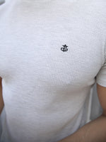 Akka Textured T-Shirt - Marl White