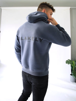 Blakely London Oversized Hoodie - Blue
