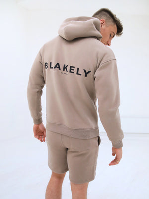 Blakely London Oversized Hoodie - Brown