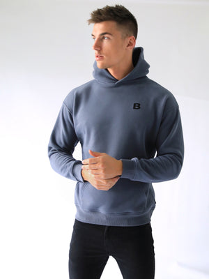 Blakely London Oversized Hoodie - Blue