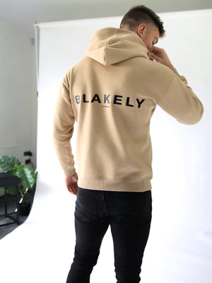 Blakely London Oversized Hoodie - Tan
