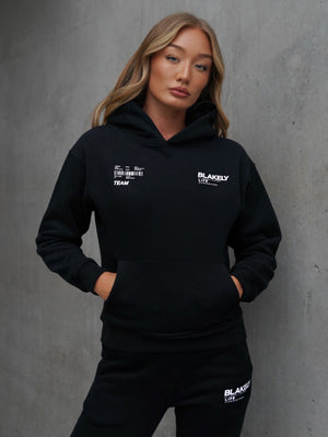 Madison Oversized Hoodie - Black