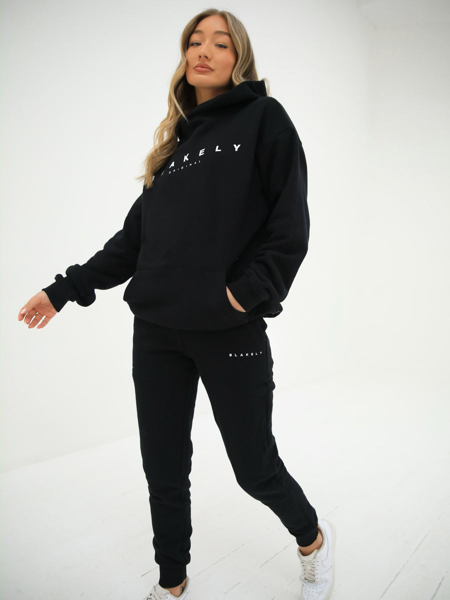 Blakely Clothing Composure Womens Oversized Hoodie - Black | Free ...