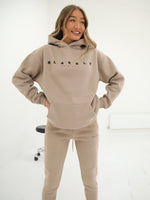 Composure Womens Oversized Hoodie - Tan