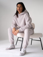 LDN Womens Oversized Hoodie - Stone