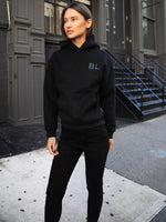 BLK Blackout Womens Oversized Hoodie - Black