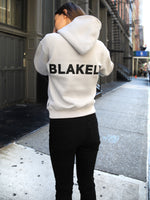 BLK Blackout Womens Oversized Hoodie - Stone