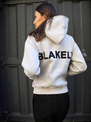 BLK Blackout Womens Oversized Hoodie - Stone