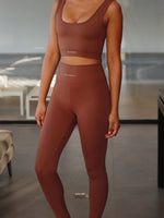Eve Leggings - Coffee