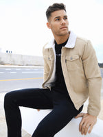 Bronx Denim Jacket - Tan