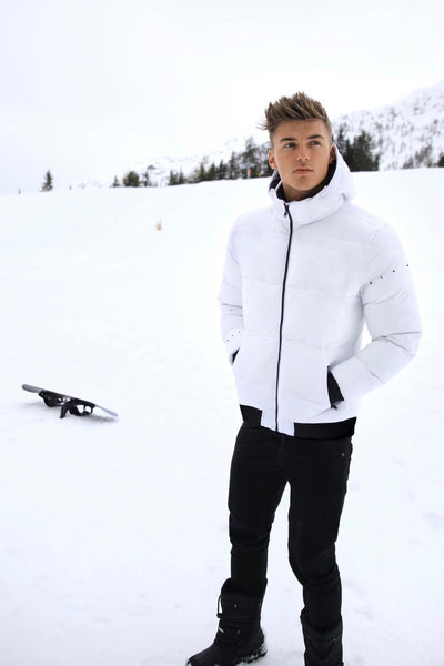 Buy Alaska Mens White & Black Reversible Coat – Blakely Clothing US